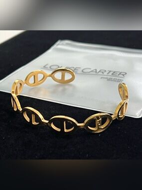 Louise Carter Netra Link Bangle Bracelet NEW